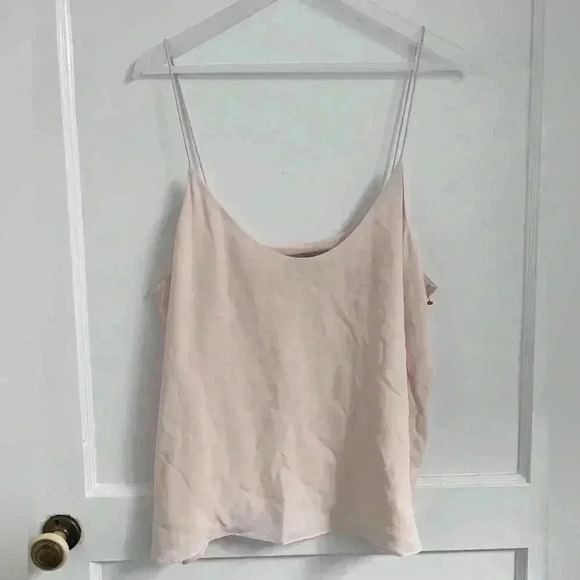 Everlane The Clean Silk Pink Cami LIKE NEW - Picture 1 of 6